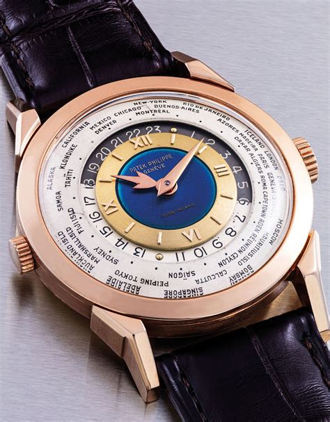 patek philippe worldtimer guilloché ref. 2523/1|Patek Philippe dial.